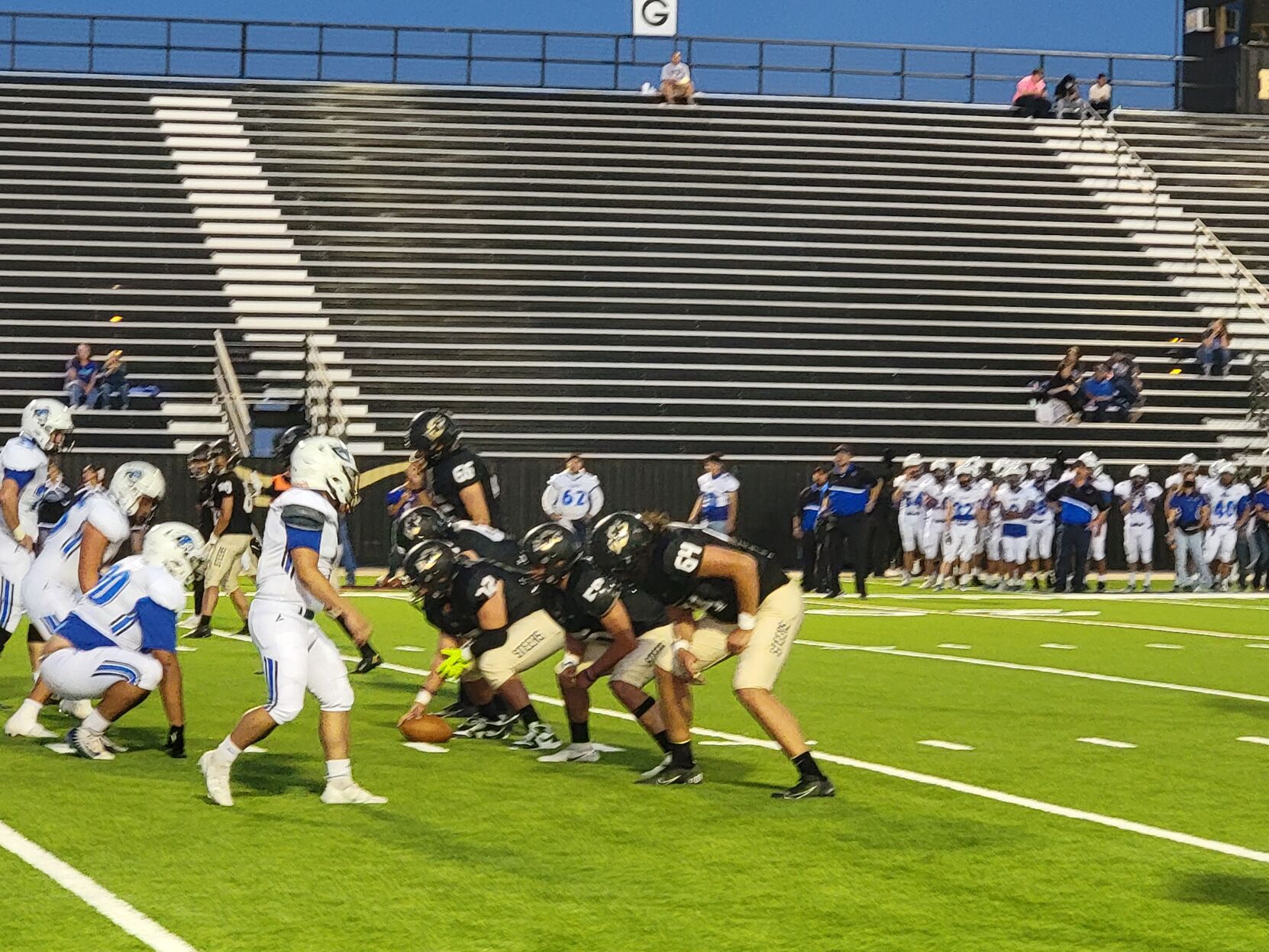 Big Spring Steers lead after third 27-16 over the Clint Lions